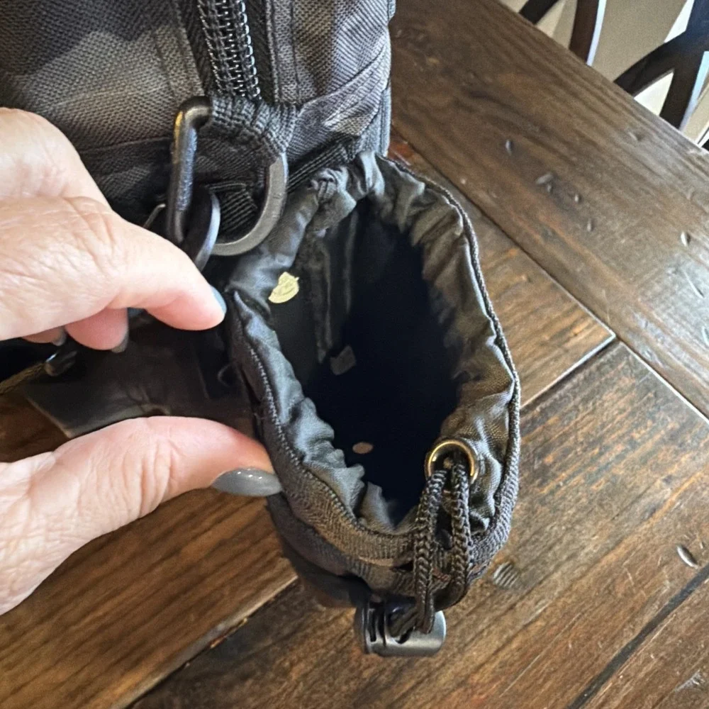 Tactical Baby Gear TBG Diaper Bag Black Camo MOLLE Shoulder Messenger Bag